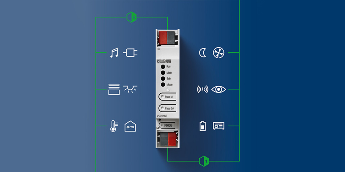 KNX Bereichs- und Linienkoppler bei S.Scheid Elektroanlagentechnik GmbH in Nürnberg